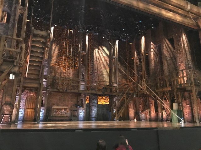 Hamilton Setting And Now for the Finale – To Italy and Beyond